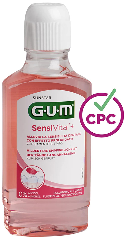 GUM SENSIVITAL + COLLUTORIO 300 ML