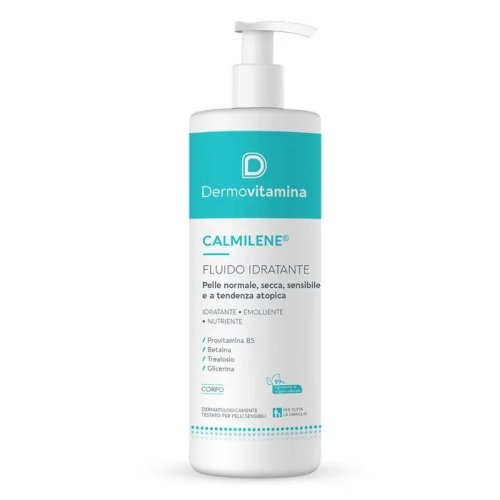 DERMOVITAMINA CALMILENE FLUIDO IDRATANTE PER PELLE SECCA, MOLTO SECCA E SENSIBILE 500 ML