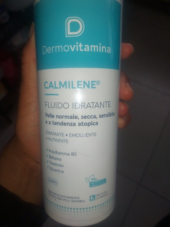 DERMOVITAMINA CALMILENE FLUIDO IDRATANTE PER PELLE SECCA, MOLTO SECCA E SENSIBILE 500 ML