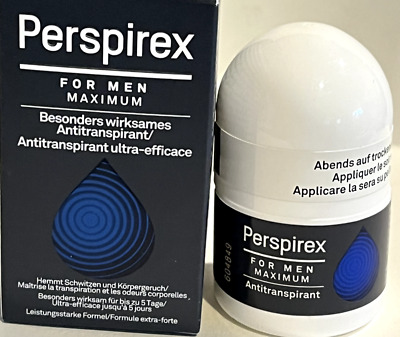 PERSPIREX FOR MEN MAXIMUM ANTITRASPIRANTE ROLL ON 20 ML