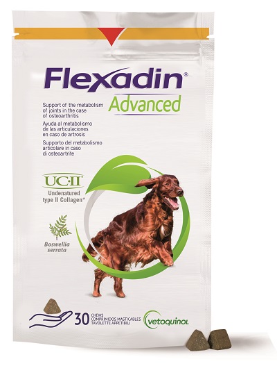 FLEXADIN ADVANCED CANE TUTTE LE TAGLIE 30 TAVOLETTE APPETIBILI