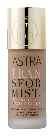 ASTRA TRANSFORMIST FOUNDATION + CONCEALER N03 18 ML