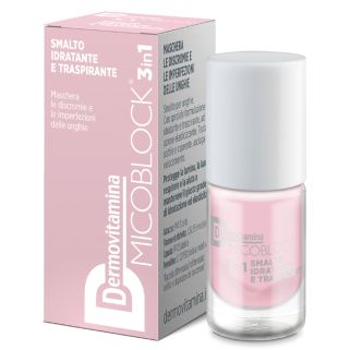 DERMOVITAMINA MICOBLOCK 3 IN 1 SMALTO IDRATANTE E TRASPIRANTE NUDE 5 ML