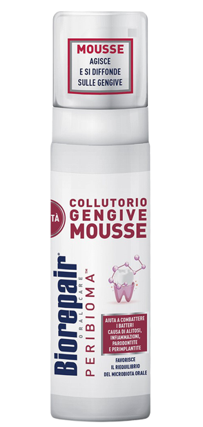 BIOREPAIR ORAL CARE PERIBIOMA PRO COLLUTORIO GENGIVE MOUSSE 200 ML