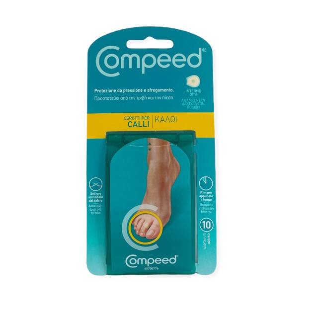 COMPEED CEROTTI PER CALLI INTERNO DITA 10 PEZZI