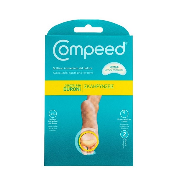 COMPEED CEROTTI PER DURONI LARGO 2 PEZZI