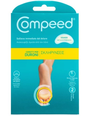 COMPEED CEROTTI PER DURONI LARGO 2 PEZZI