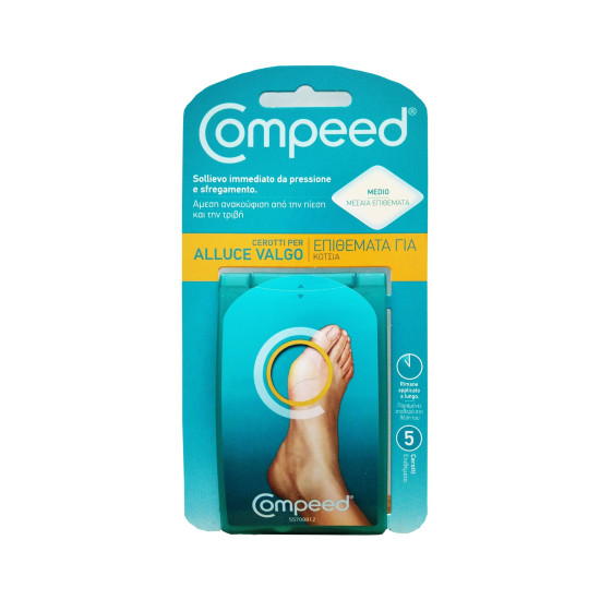 COMPEED CEROTTI PER ALLUCE VALGO 5 PEZZI