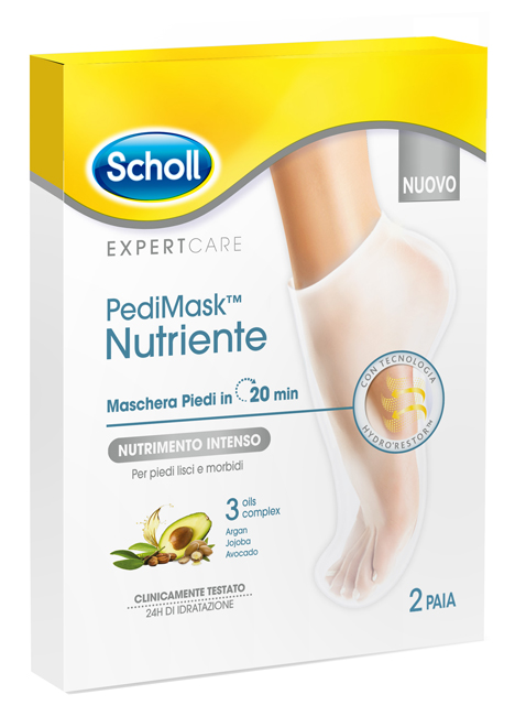 SCHOLL EXPERTCARE PEDIMASK NUTRIENTE 3 OILS COMPLEX