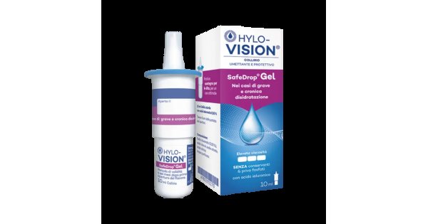 HYLOVISION SAFE DROP GEL 0,3% COLLIRIO UMETTANTE E PROTETTIVO 10 ML