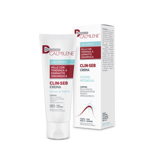 DERMOVITAMINA CALMILENE CLIN-SEB CREMA AZIONE INTENSIVA PER PELLE CON TENDENZA A DERMATITE SEBORROICA 50 ML