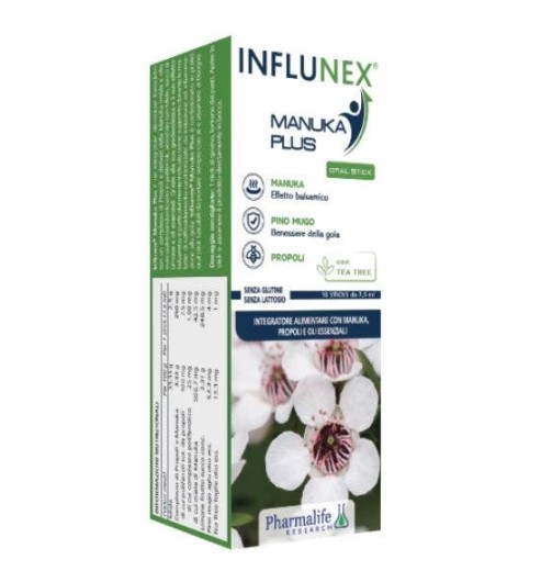 INFLUNEX MANUKA PLUS 10 STICK