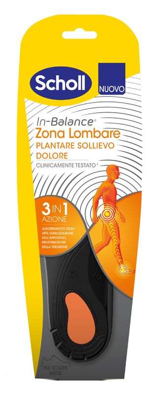 SCHOLL PLANTARE LOMBARE L 2 PEZZI