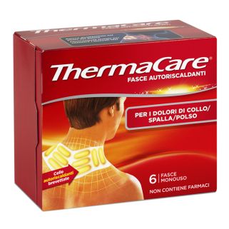 FASCE AUTORISCALDANTI A CALORE TERAPEUTICO THERMACARE COLLO/SPALLA/POLSO 2 PEZZI