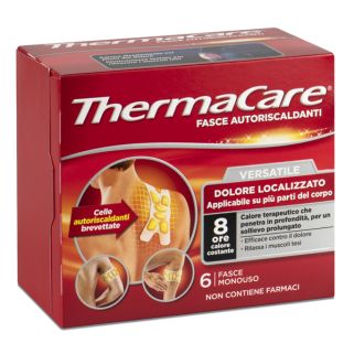 FASCE AUTORISCALDANTI A CALORE TERAPEUTICO THERMACARE COLLO/SPALLA/POLSO 6 PEZZI