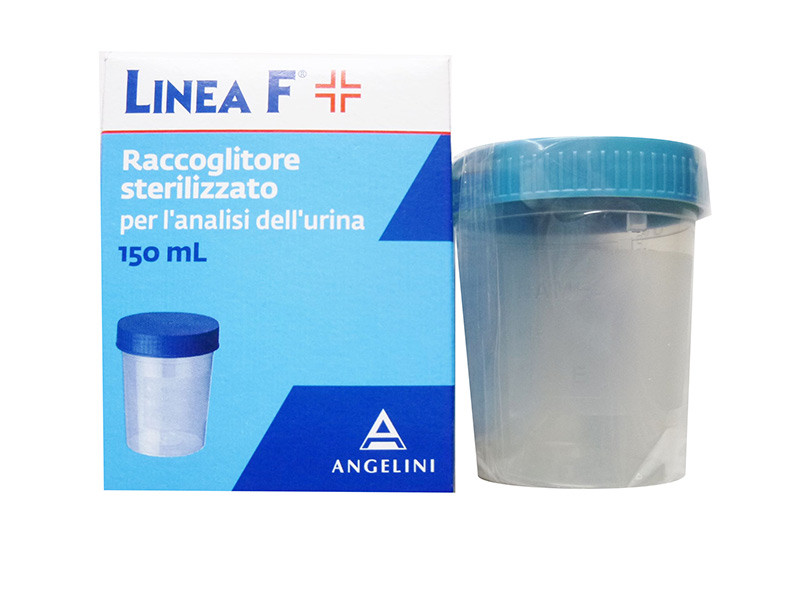 CONTENITORE RACCOLTA URINA LINEA F 150 ML