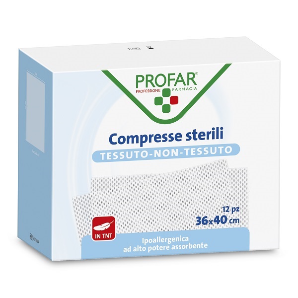 COMPRESSE IN TESSUTO NON TESSUTO 36 X 40 CM PROFAR