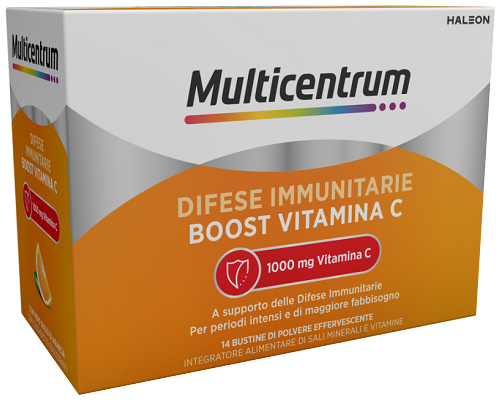 MULTICENTRUM DIFESE IMMUNITARIE BOOST VITAMINA C 14 BUSTINE