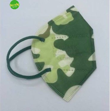 MASCHERINA FFP2 PS2001 CAMOUFLAGE VERDE 1 PEZZO