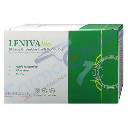 GARZE OFTALMICHE LENIVA BIOSECUR 20 PEZZI