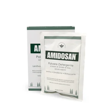 AMIDOSAN POLVERE DETERGENTE LENITIVA EMOLLIENTE RINFRESCANTE 7 BUSTINE 40 G