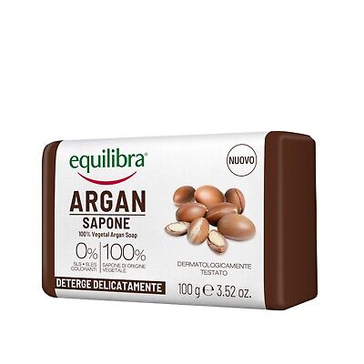 EQUILIBRA ARGAN SAPONE 100% VEGETALE 100 G