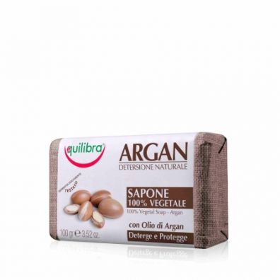 EQUILIBRA ARGAN SAPONE 100% VEGETALE 100 G