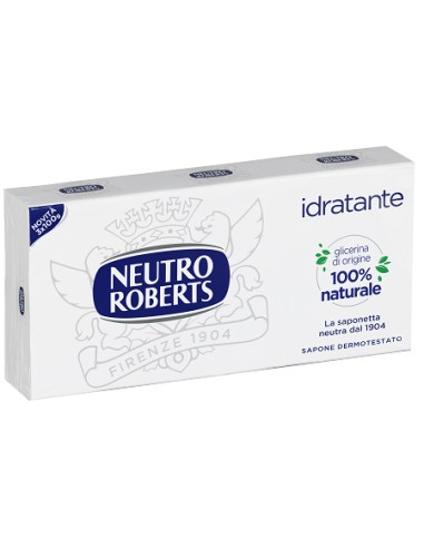 NEUTRO ROBERTS SAPONE SOLIDO TRIS 3 PEZZI DA 100 G