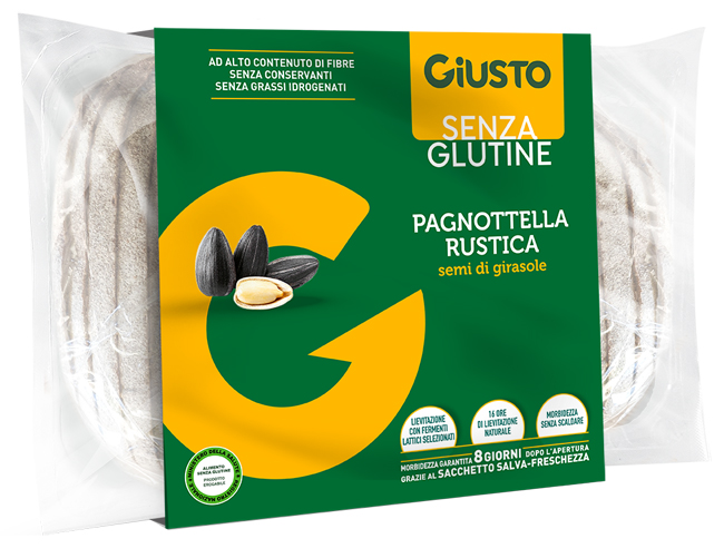GIUSTO SENZA GLUTINE PAGNOTTELLA RUSTICA 320 G