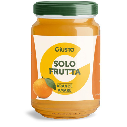 GIUSTO SOLO FRUTTA CONFETTURA ARANCE AMARE 220 G