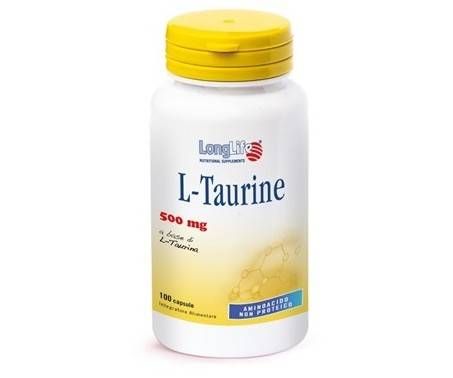 LONGLIFE L-TAURINE 500 MG 100 CAPSULE