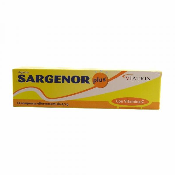 SARGENOR PLUS 14 COMPRESSE EFFERVESCENTI