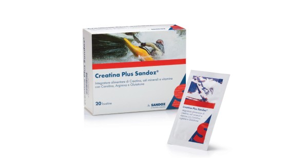 CREATINA PLUS SANDOZ 20 BUSTINE