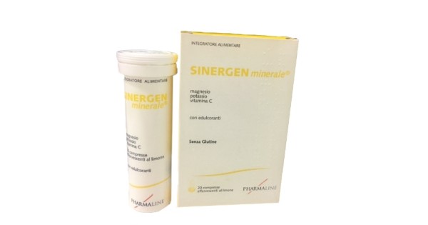 SINERGEN MINERALE LIMONE 20 COMPRESSE EFFERVESCENTI