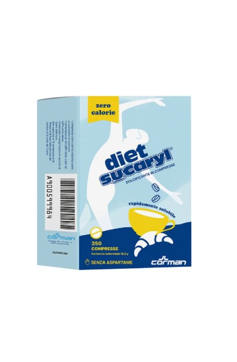 DIETSUCARYL 350 COMPRESSE