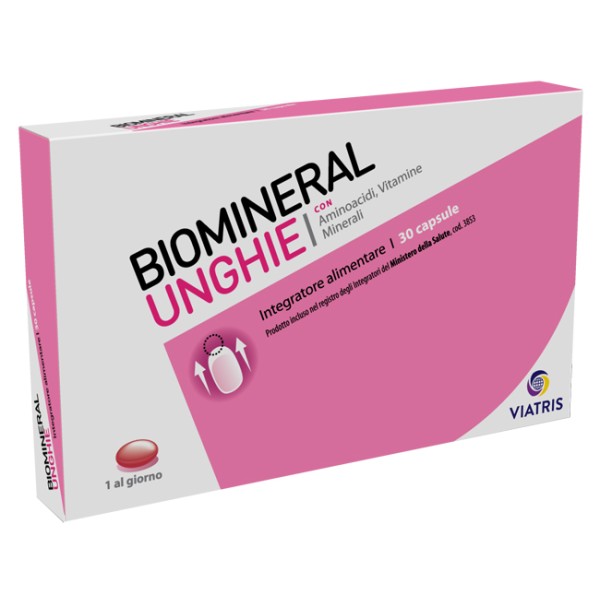 BIOMINERAL UNGHIE 30 CAPSULE