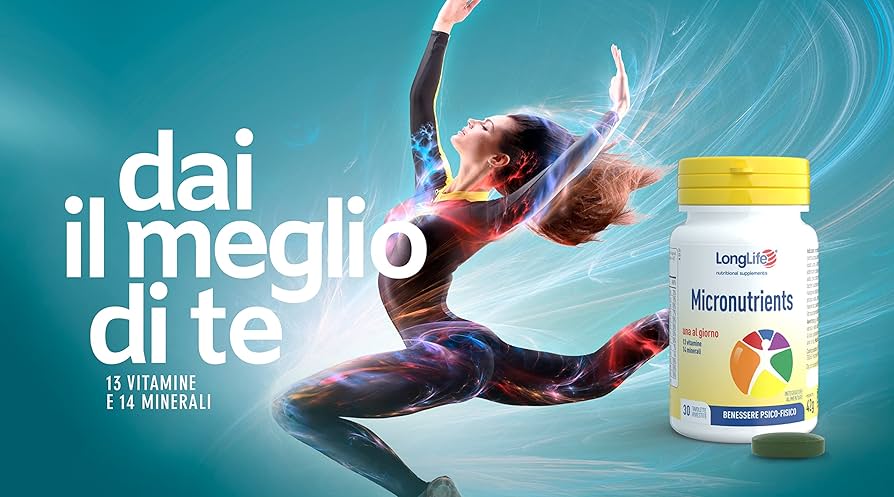 LONGLIFE MICRONUTRIENTS 30 TAVOLETTE