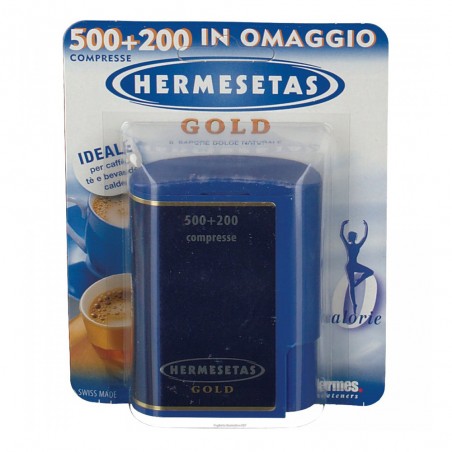 HERMESETAS GOLD 500+200 COMPRESSE 35 G