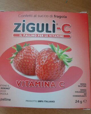 ZIGULI C FRAGOLA 40 CONFETTI 24 G