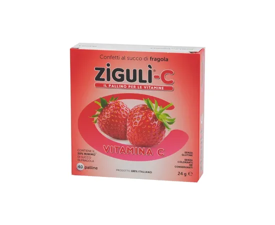 ZIGULI C FRAGOLA 40 CONFETTI 24 G