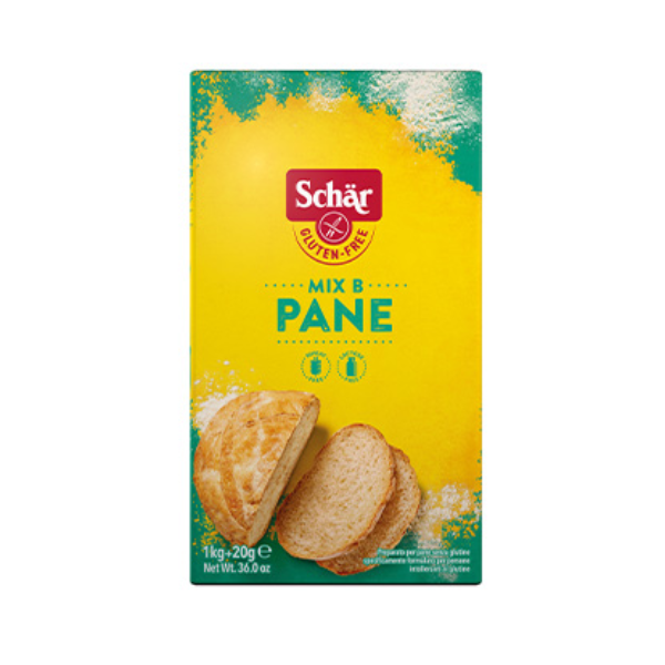 SCHAR MIX B PREPARATO PANE SENZA LATTOSIO 1 KG + 20 G