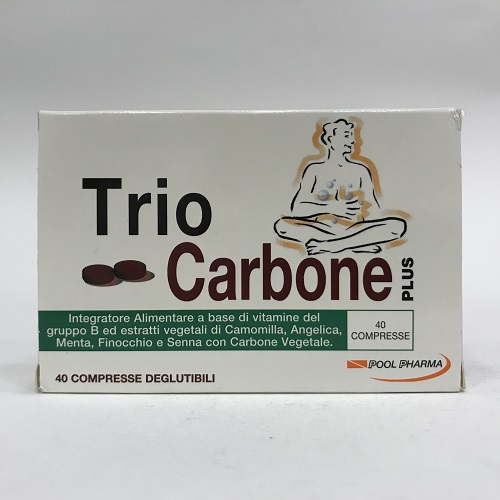 TRIOCARBONE PLUS 40 COMPRESSE