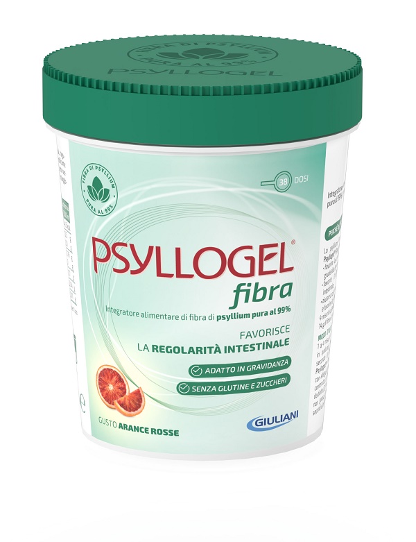 PSYLLOGEL FIBRA ARANCE ROSSE VASO 170 G