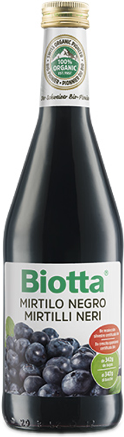 BIOTTA SUCCO DI MIRTILLO 500 ML