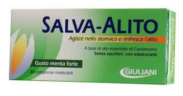 SALVA ALITO MENTA FORTE 30 COMPRESSE