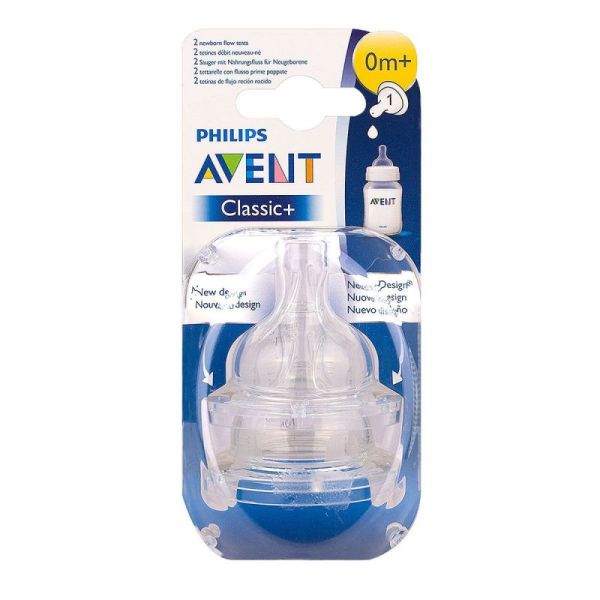 AVENT TETTARELLE PRIME POPPATE 1 FORO 2 PEZZI