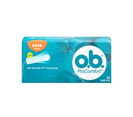 OB SUPER PRO COMFORT TAMPONI 16 PEZZI