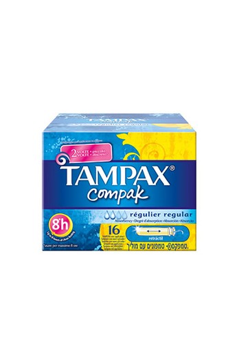 TAMPAX COMPAK REGULAR 16 PEZZI