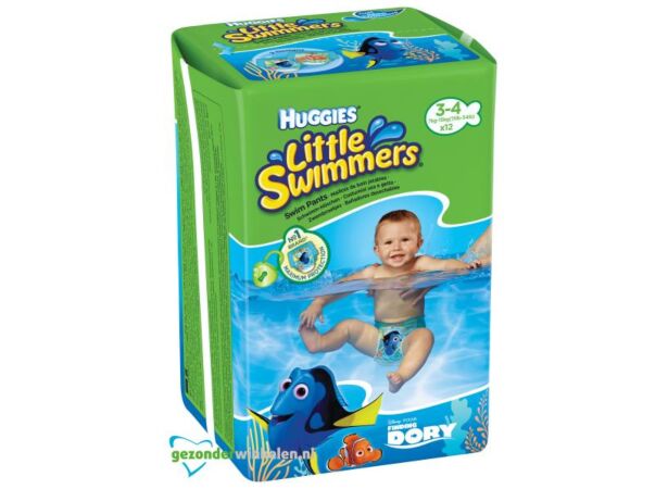 HUGGIES LITTLE SWIMMERS 7/12KG 12 PEZZI