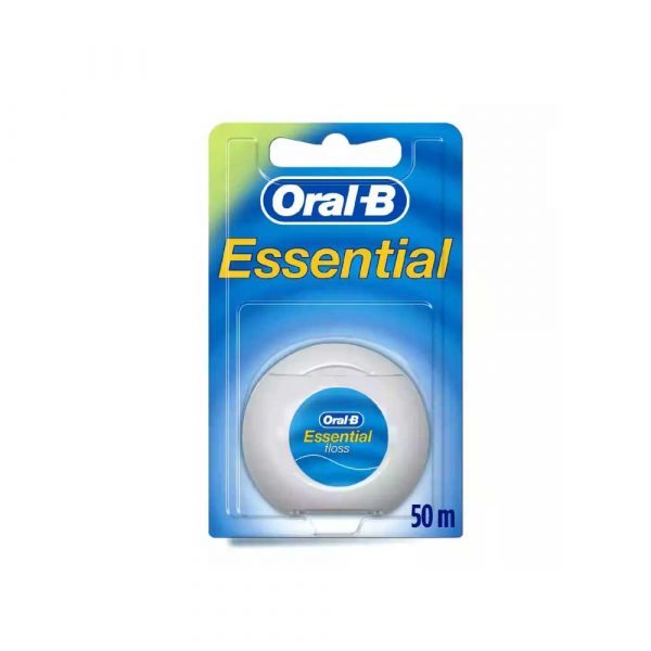 ORALB ESSENTIALFLOSS FILO INTERDENTALE NON CERATO 50 METRI